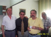 With writers Ion Soare and Doru Motoc, Rm. Valcea and Costea Marinoiu, 2004_small.jpg